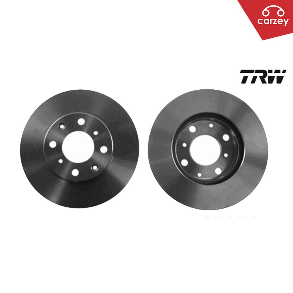 Trw Front Disc Rotor Set For Proton Exora Cfe Bold Df Pcs Carzey