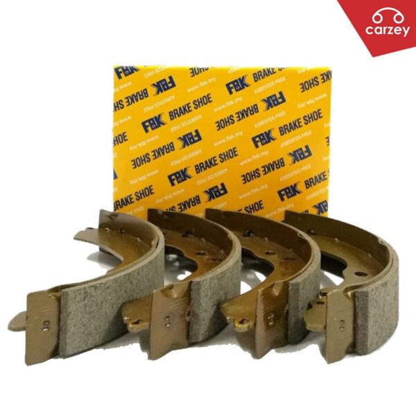 FBK Rear Brake Shoes One Set For Perodua Kelisa (2001 – 2007) [FK0035]