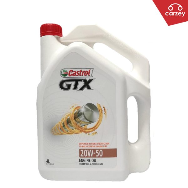 Castrol GTX 20W50 Engine Oil [4 Litres]