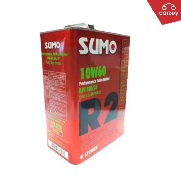 Sumo R2 Racing Performance Fully Synthetic Turbo Engine Oil 10W60 4 Litres