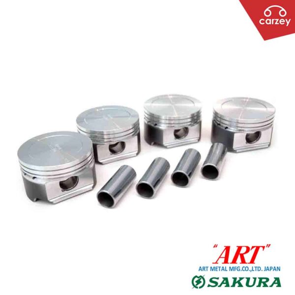ART / SAKURA Engine Piston With Pin Set For Proton Saga 12V Iswara , LMST , Wira , Satria 1.3 4G13 [ 4 pcs ]