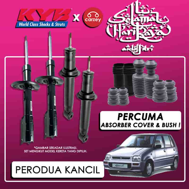 Combo Raya Perodua Kancil Kyb Excel G Absorber Set Free Cover Free Bush Set Carzey Auto Parts