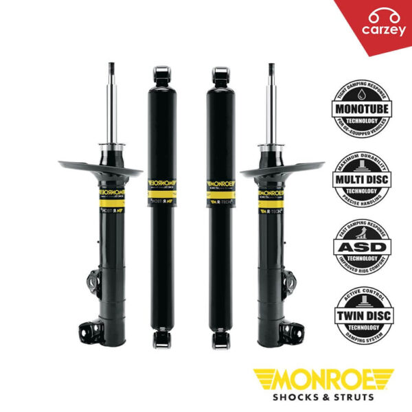 Monroe OE Spectrum Front & Rear Absorber Set For Perodua Viva 4pcs [ 744061SP / 744060SP / 378045SP ]