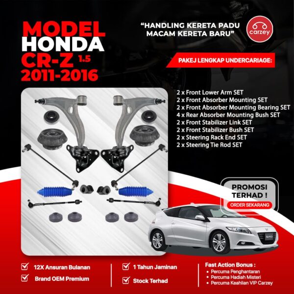 [COMBO DEAL] HONDA CRZ RESTORATION SUSPENSION PACKAGE SET 16 IN 1 + FREEGIFT + BONUS